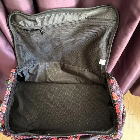 Vera Bradley Lighten Up Foldable Rolling Duffle Bag - Picture 5 of 8